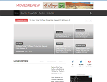 Tablet Screenshot of moviesreview.net